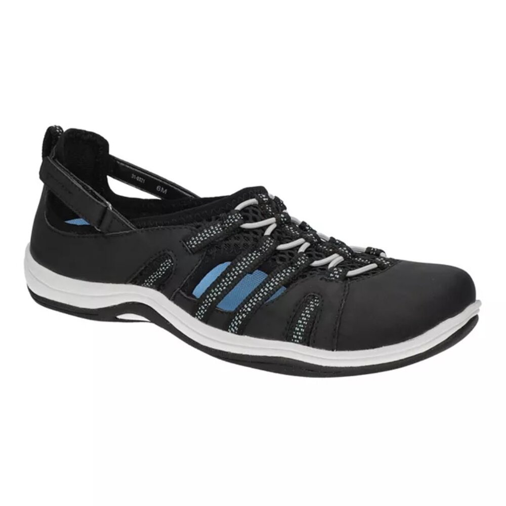 NEW Easy Street Sport Zaba Athleisure flats 8.5 Med black lightweight